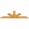 Ekena Millwork Saratoga Rough Sawn Timber Gable Bracket, Western Red Cedar, 72"W x 27"H x 2"D x 6"F, 9/12 Pitch GBW072X27X0206SAR00RWR - alternate 3
